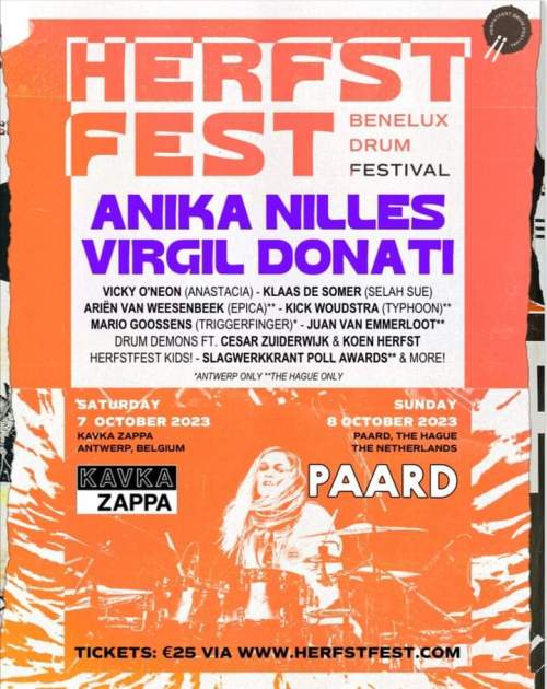 Cesar Zuiderwijk at Herfstfest 2023 Den Haag and Antwerpen October 2023